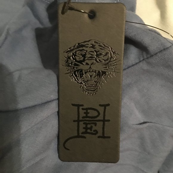 Ed Hardy Serpent & Skull XL Gray T Shirt XL  Box TS1 - Picture 8 of 10